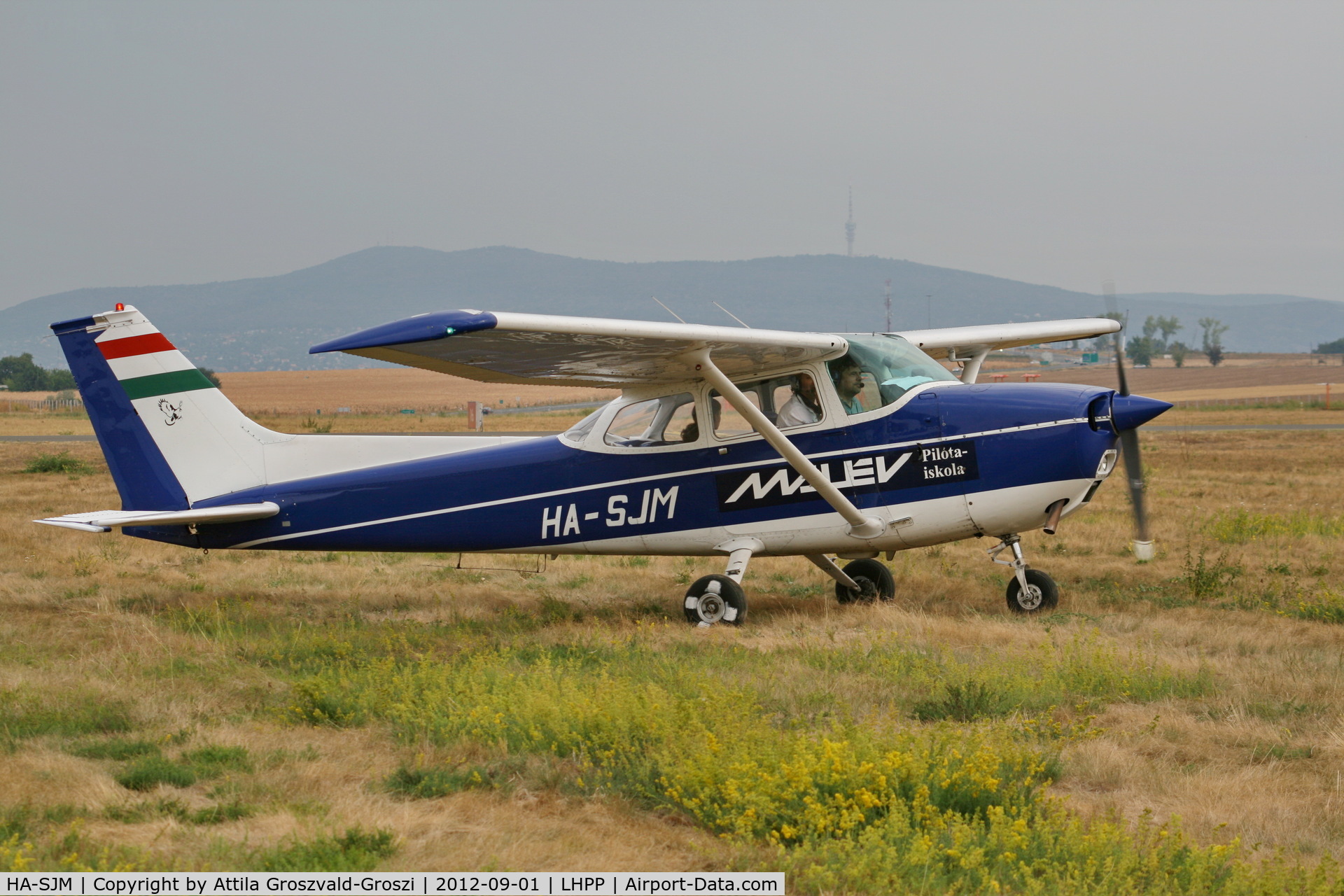 HA-SJM, Cessna 172M C/N 17261908, LHPP - Pécs-Pogány Airport, Hungary