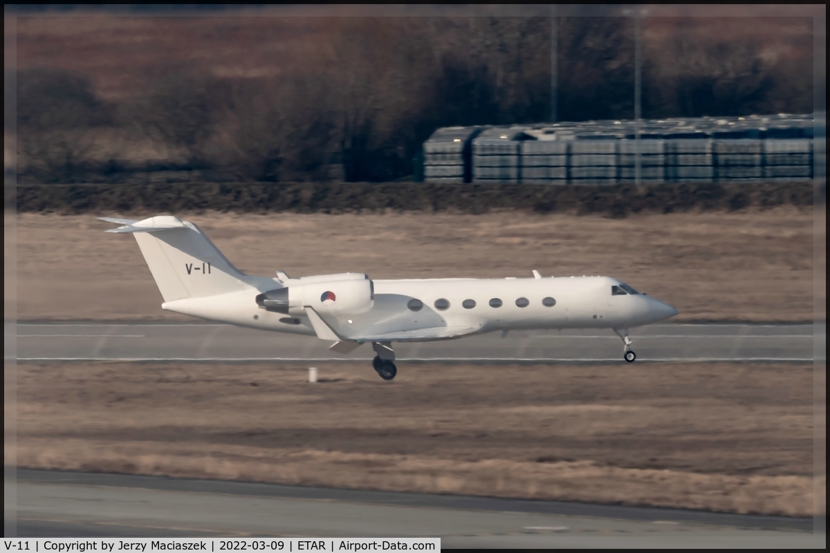 V-11, Gulfstream Aerospace G-IV C/N 1009, Gulfstream Aerospace G-IV, c/n: 1009