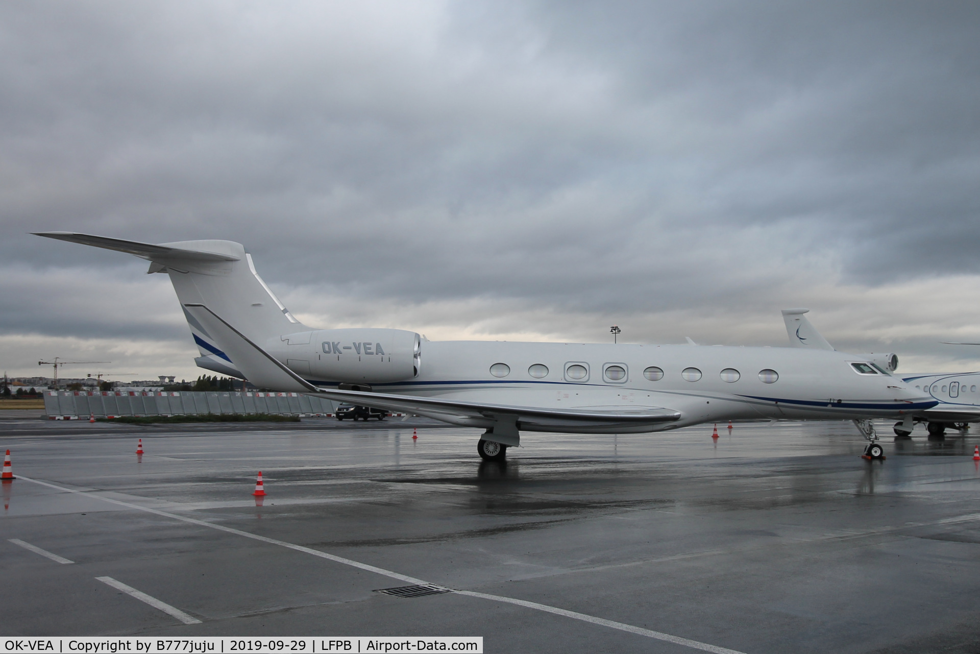 OK-VEA, Gulfstream Aerospace G650 (G-VI) C/N 6352, at Le Bourget