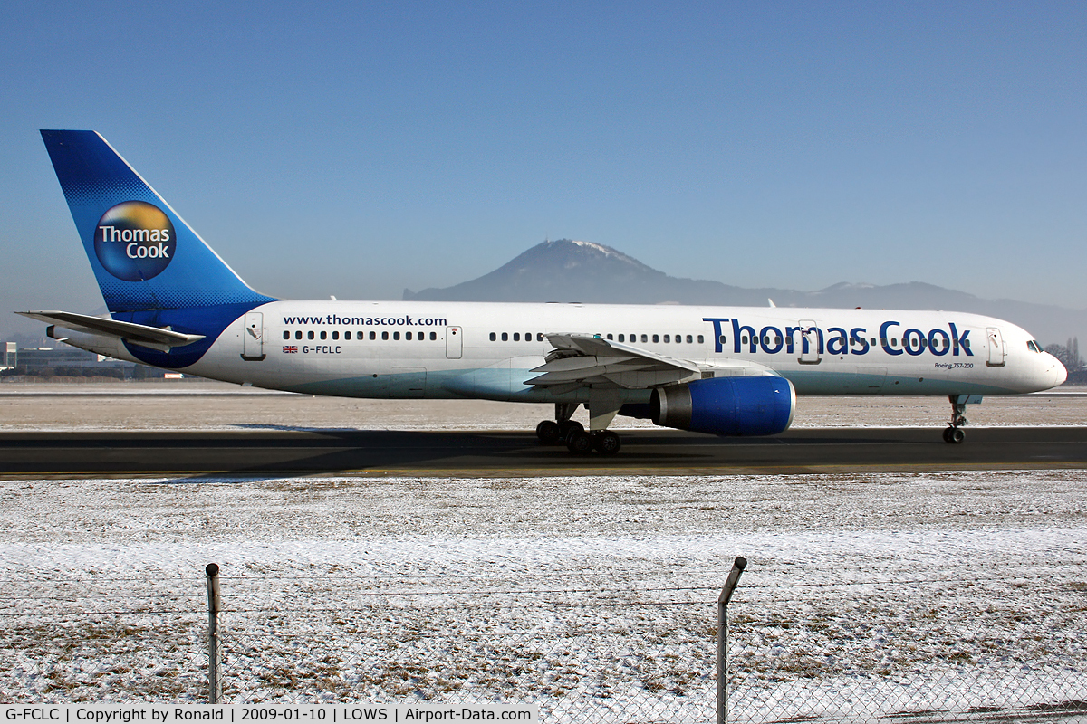 G-FCLC, 1997 Boeing 757-28A C/N 28166, at lows