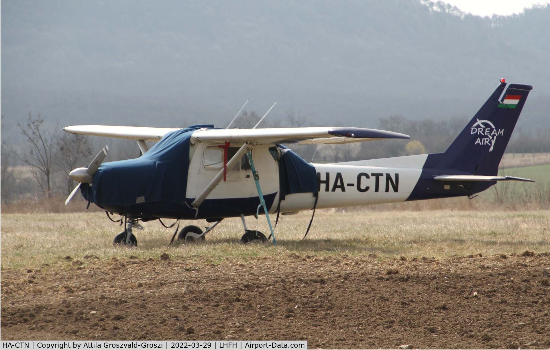 HA-CTN, 1976 Cessna 150M C/N 15079058, LHFH - Farkashegy Airport, Budakeszi, Hungary