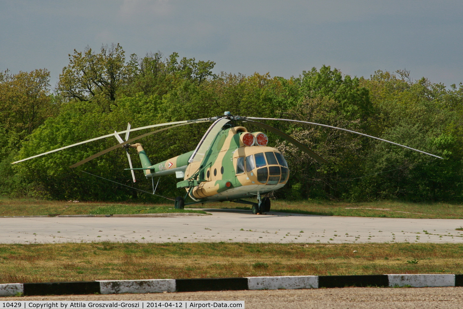 10429, 1972 Mil Mi-8T Hip C/N 10429, Veszprém-Gyulafirátót - On the training range of the Hungarian Armed Forces, Hungary