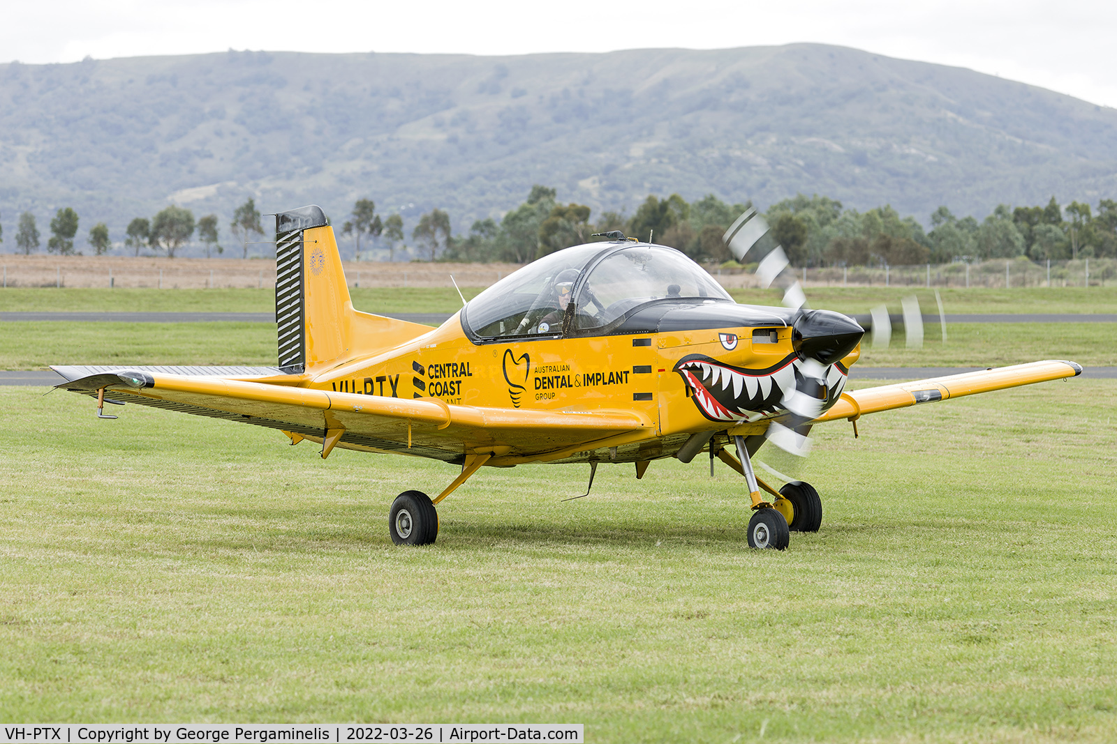 VH-PTX, 1999 Pacific Aerospace CT/4E Airtrainer C/N 208, Warbirds Over Scone 2022