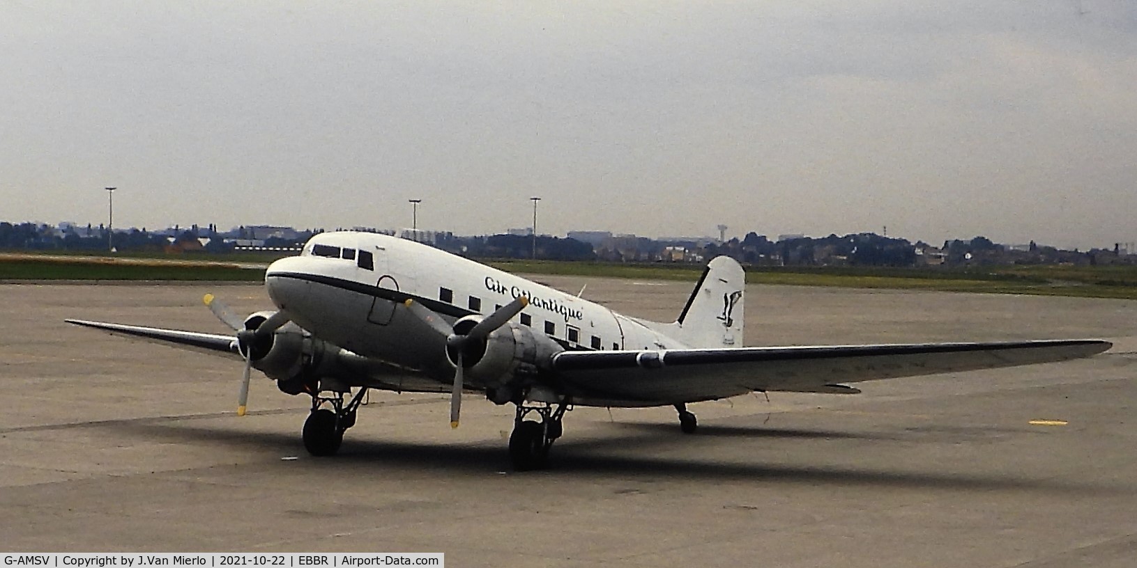 G-AMSV, 1944 Douglas DC-3A-467 (C-47B) C/N 16072, Slide scan