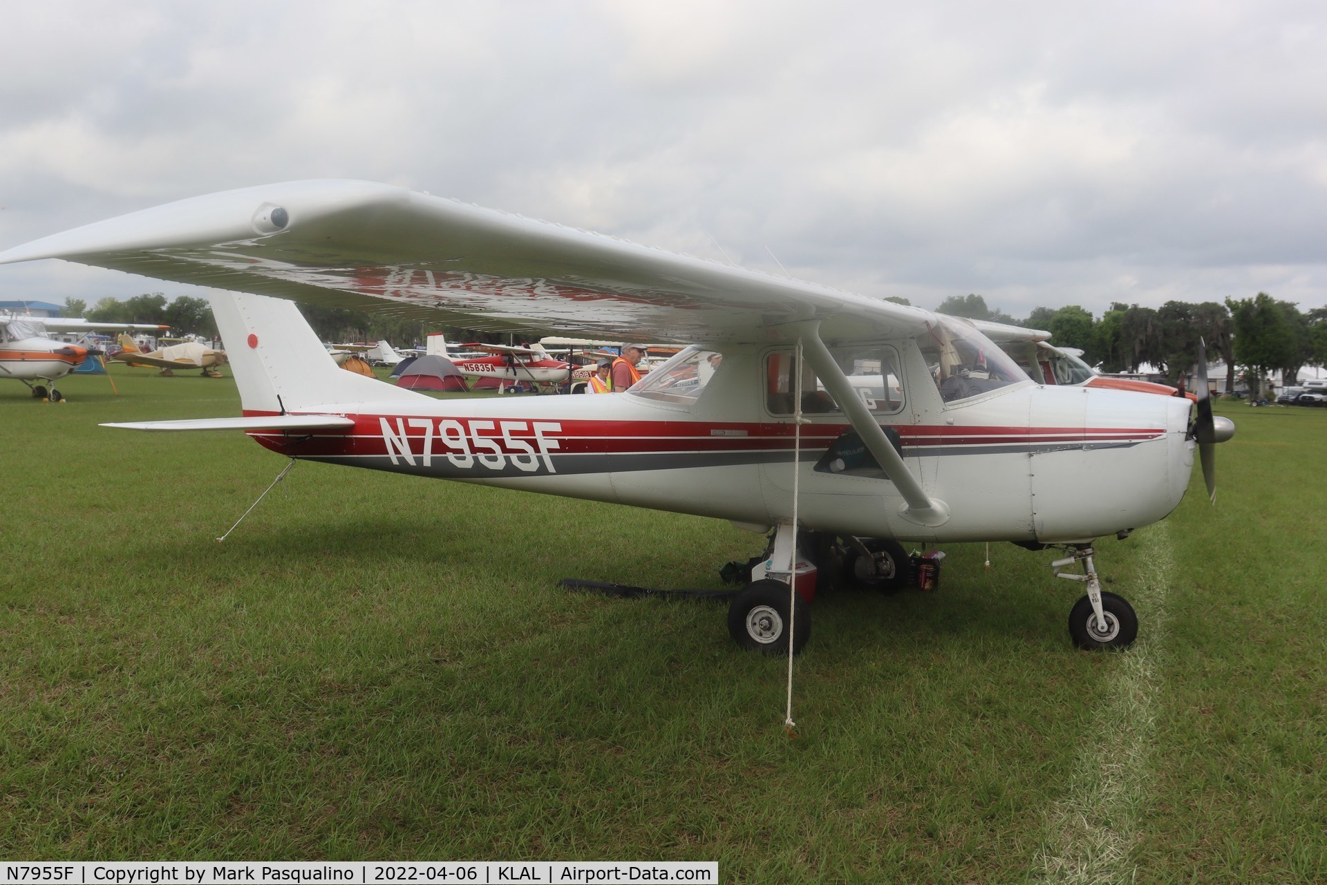 N7955F, 1966 Cessna 150F C/N 15064055, Cessna 150F