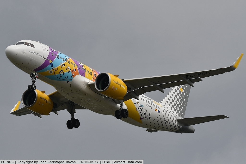 EC-NDC, 2019 Airbus A320-271N C/N 8945, Eurovision Song Contest 2022 Livery