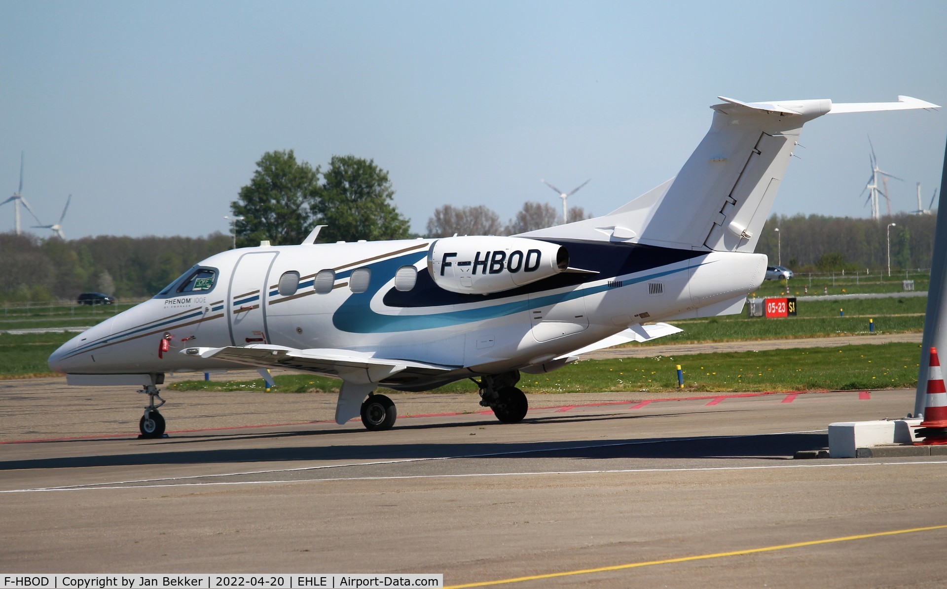 F-HBOD, 2017 Embraer EMB-500 Phenom 100 C/N 50000366, Lelystad Airport