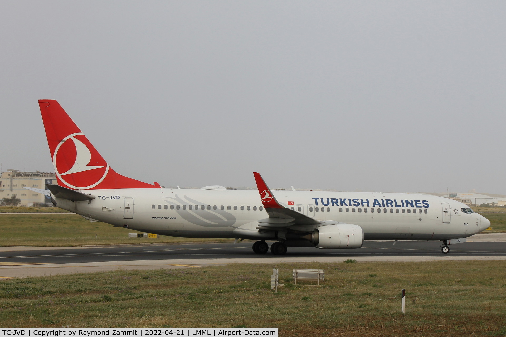 TC-JVD, 2014 Boeing 737-8F2 C/N 42007, B737-800 TC-JVD Turkish Airlines