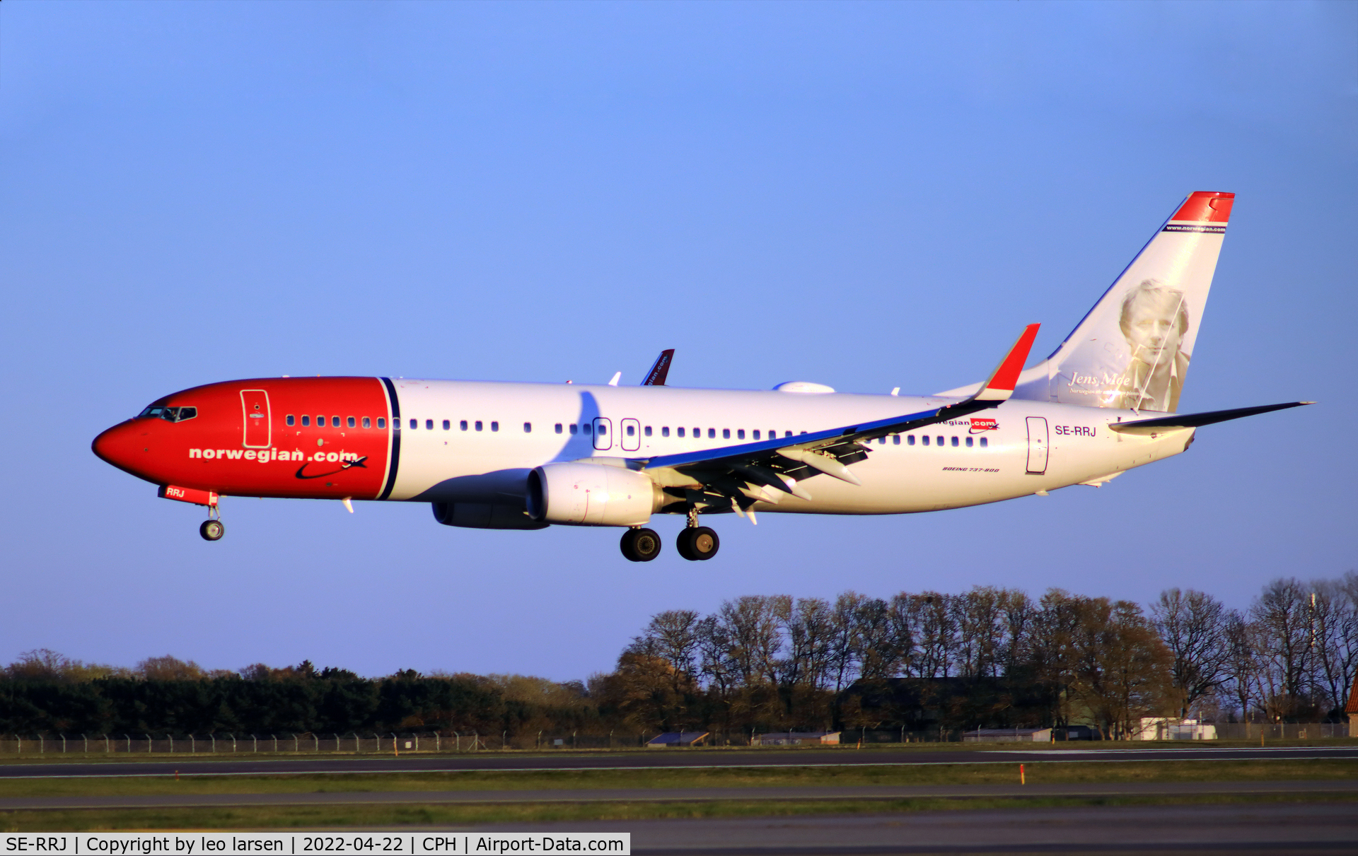 SE-RRJ, 2018 Boeing 737-8JP C/N 42094, Copenhagen 22.4.2022