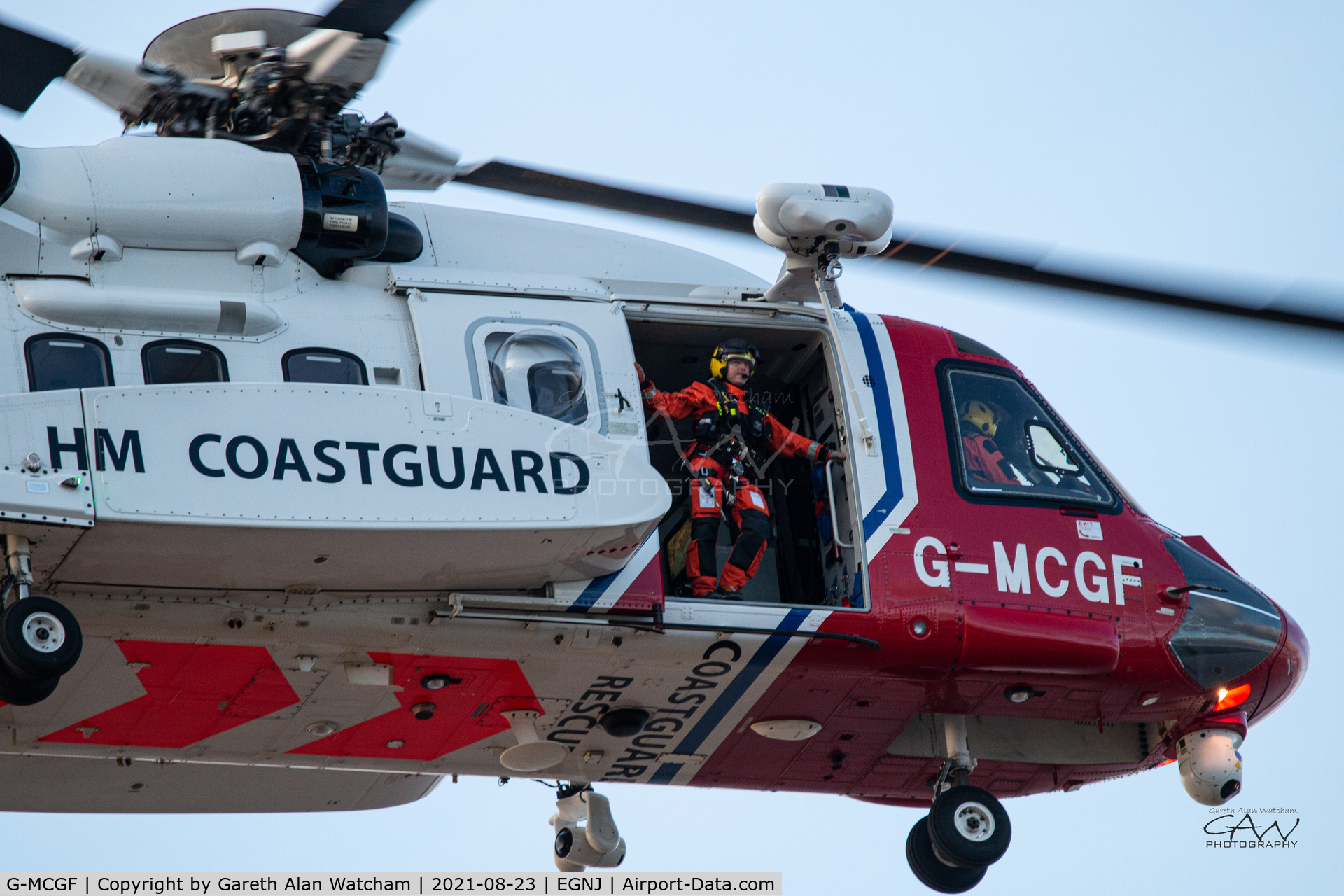 G-MCGF, 2013 Sikorsky S-92A C/N 920222, Coastguard Rescue 912 - Operations in the Humber (GMCGF temp replacement)