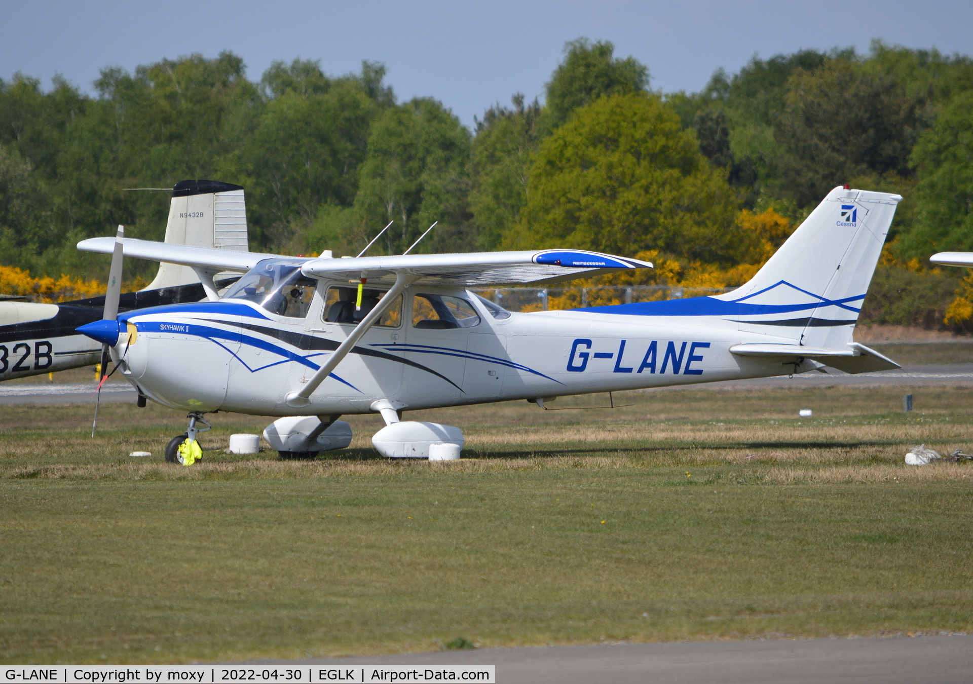 G-LANE, 1979 Reims F172N Skyhawk C/N 1853, Reims Cessna F172N Skyhawk at Blackbushe.