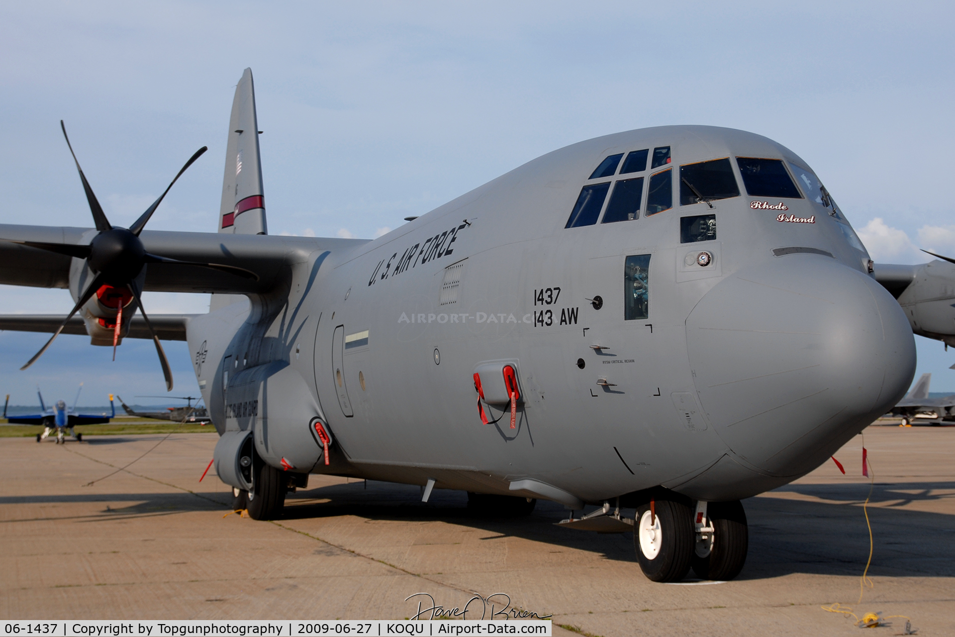 06-1437, 2007 Lockheed Martin C-130J-30 Super Hercules C/N 382-5586, 143rd AW