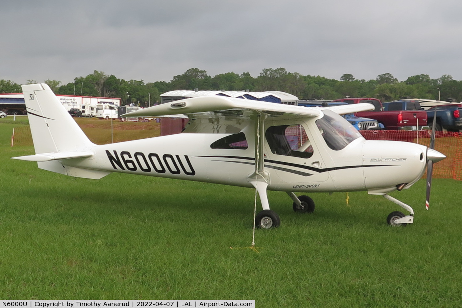 N6000U, Cessna 162 Skycatcher C/N 16200123, Cessna 162, c/n: 16200123, Sun 'n Fun