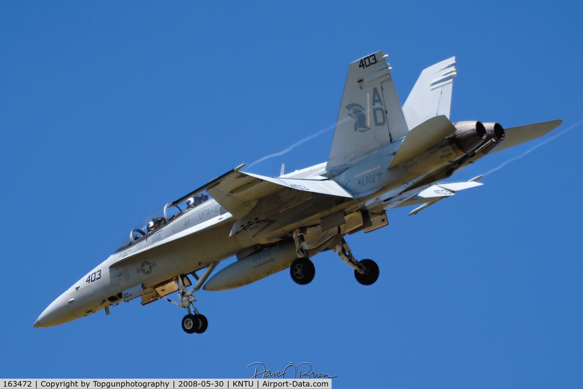 163472, McDonnell Douglas F/A-18D Hornet C/N 696, VFA-106