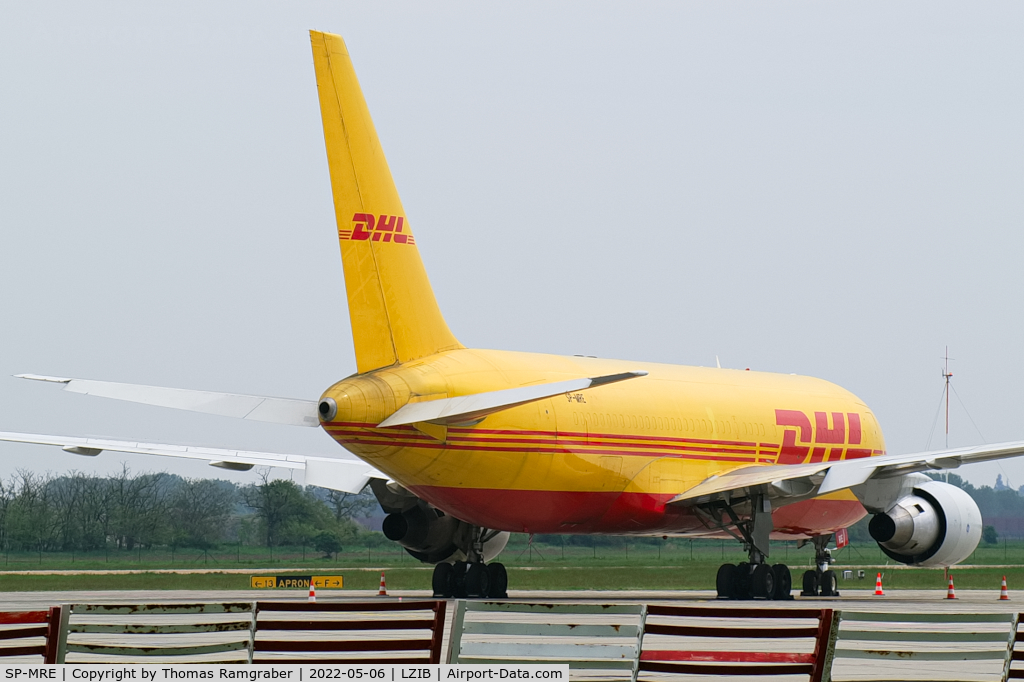 SP-MRE, 1985 Boeing 767-281(BDSF) C/N 23146, Sky Taxi (DHL) Boeing 767-281(BDSF)
