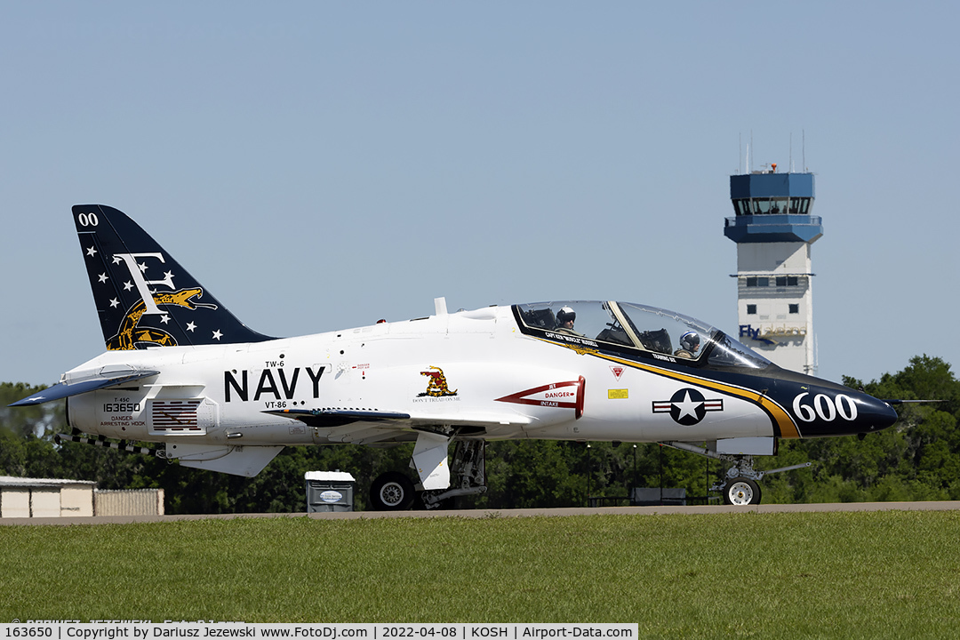 163650, McDonnell Douglas T-45C Goshawk C/N A052, T-45C Goshawk 163650 F-600 from VT-86 