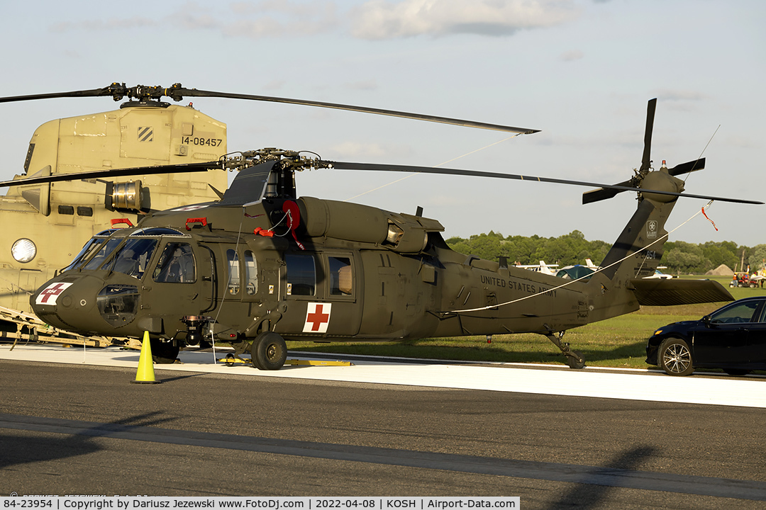84-23954, 1984 Sikorsky UH-60A Black Hawk C/N 70779, UH-60A Blackhawk 84-23954  from 377th MedCo