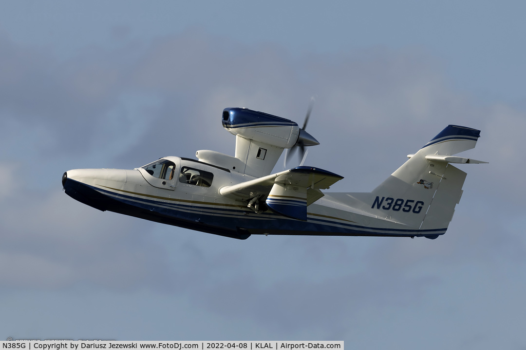 N385G, Aerofab Inc LAKE LA-250 C/N 64, Lake LA-250 Renegade  C/N 64, N385G