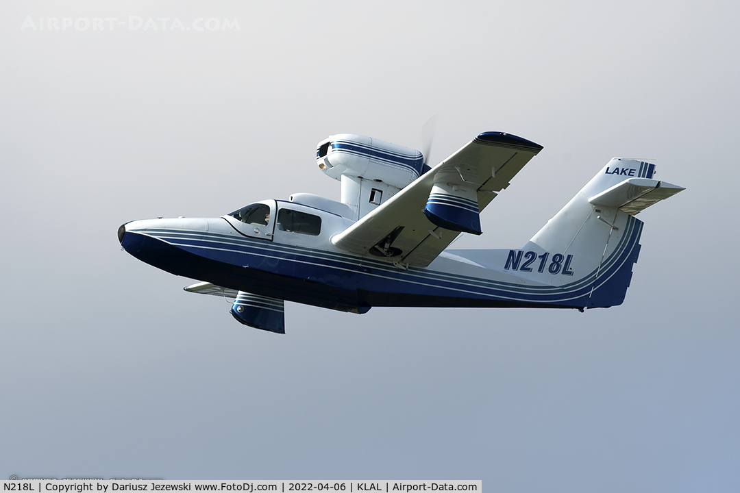 N218L, Aerofab Inc Lake LA-250 C/N 68, Lake LA-250 Renegade  C/N 68, N218L