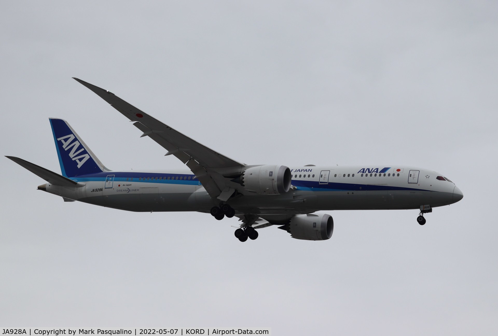 JA928A, 2020 Boeing 787-9 Dreamliner Dreamliner C/N 61529, Boeing 787-9