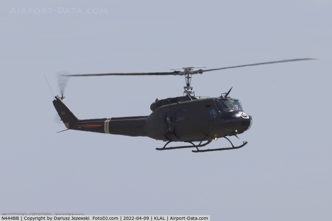 N444BB, Bell UH-1H C/N 17364, Bell UH-1H Iroquois (Huey)  C/N 67-17364, N444BB