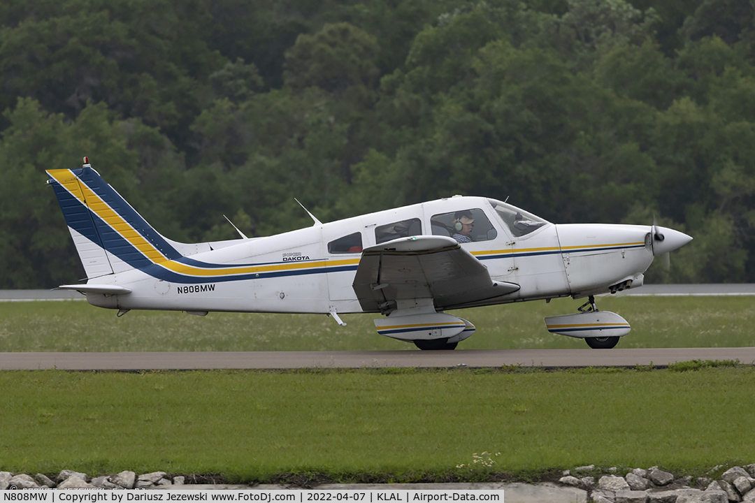 N808MW, 1979 Piper PA-28-236 Dakota C/N 28-7911316, Piper PA-28-236 Dakota  C/N 28-7911316, N808MW