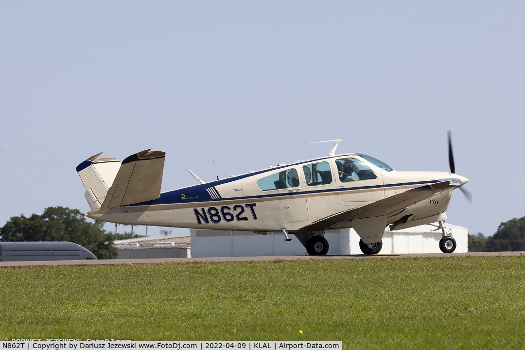 N862T, 1964 Beech S35 Bonanza C/N D-7524, Beech S35 Bonanza  C/N D-7524, N862T