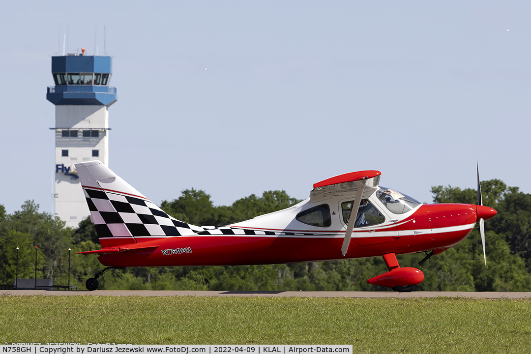 N758GH, 2008 Glasair Sportsman 2+2 C/N 7227, Glasair GS-2 Sportsman  C/N 7227, N758GH