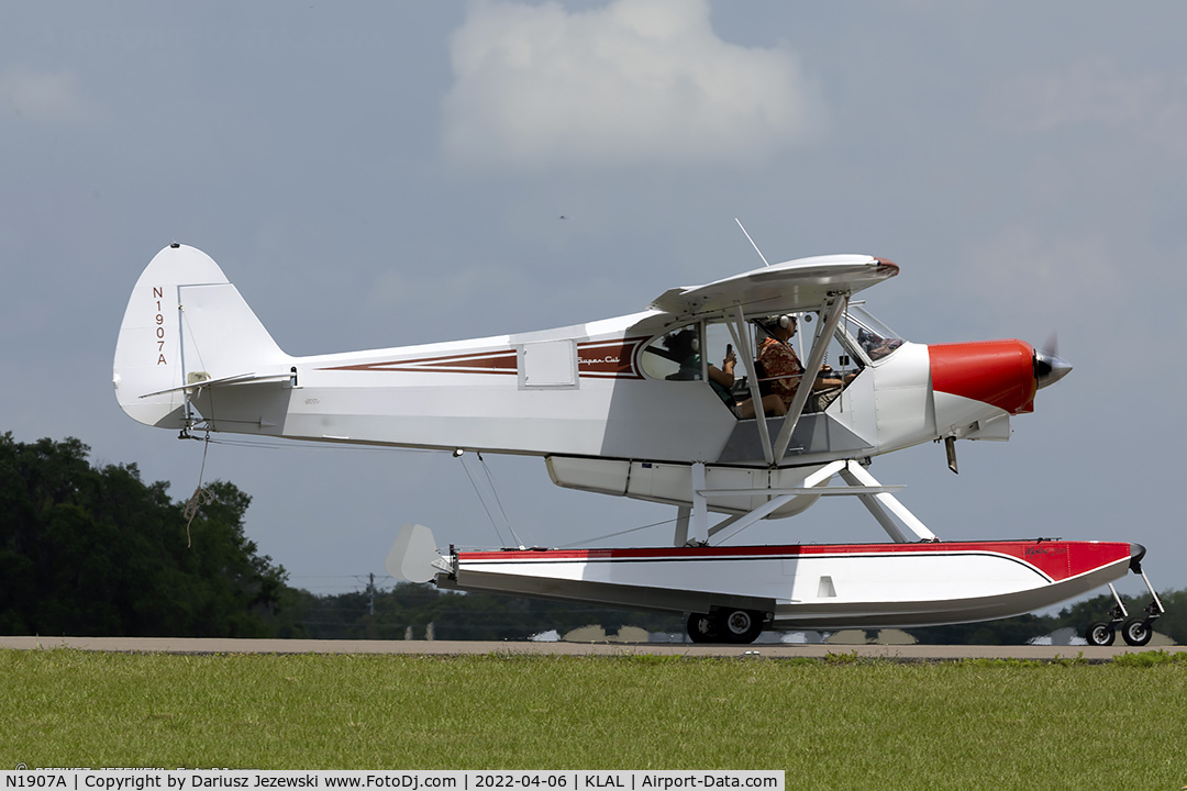 N1907A, 1952 Piper PA-18AS-125 Super Cub C/N 18-1741, Piper PA-18AS-125 Super Cub  C/N 18-1741, N1907A