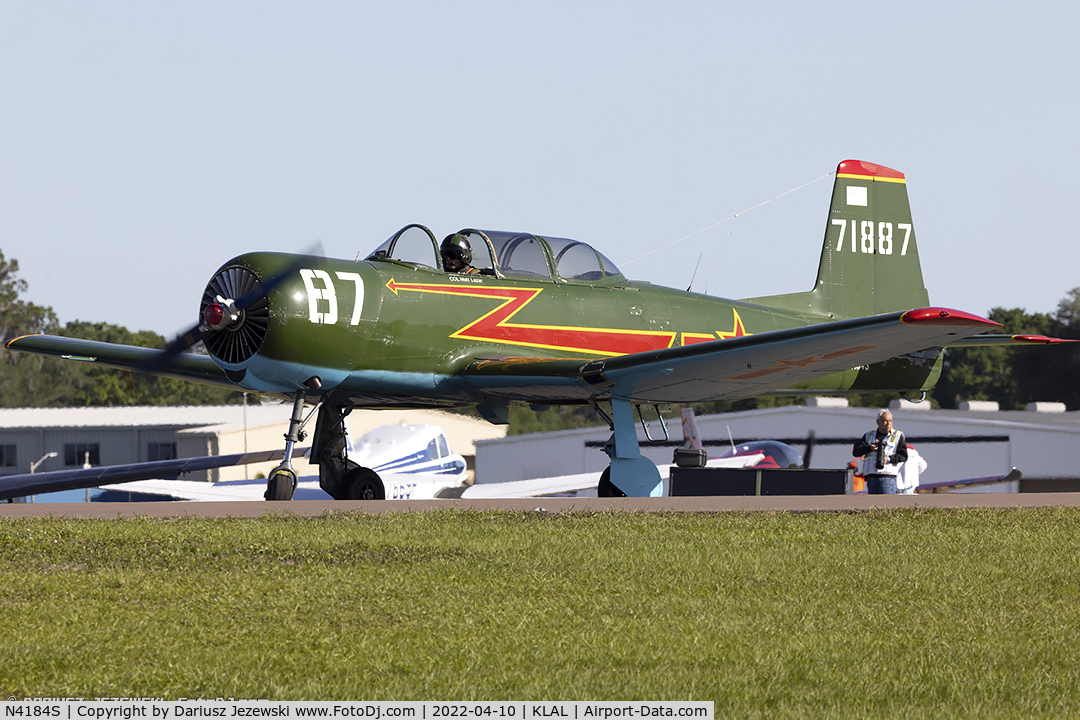 N4184S, 1968 Nanchang CJ-6A C/N 2532044, Nanchang CJ-6A  C/N 2532044, N4184S