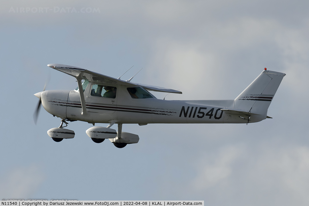 N11540, 1973 Cessna 150L C/N 15075502, Cessna 150L  C/N 15075502, N11540
