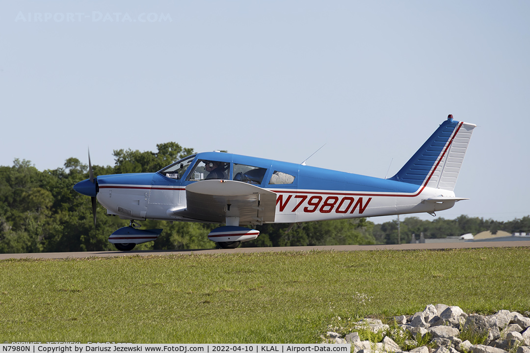 N7980N, 1969 Piper PA-28-180 C/N 28-5404, Piper PA-28-180 Cherokee  C/N 28-5404, N7980N