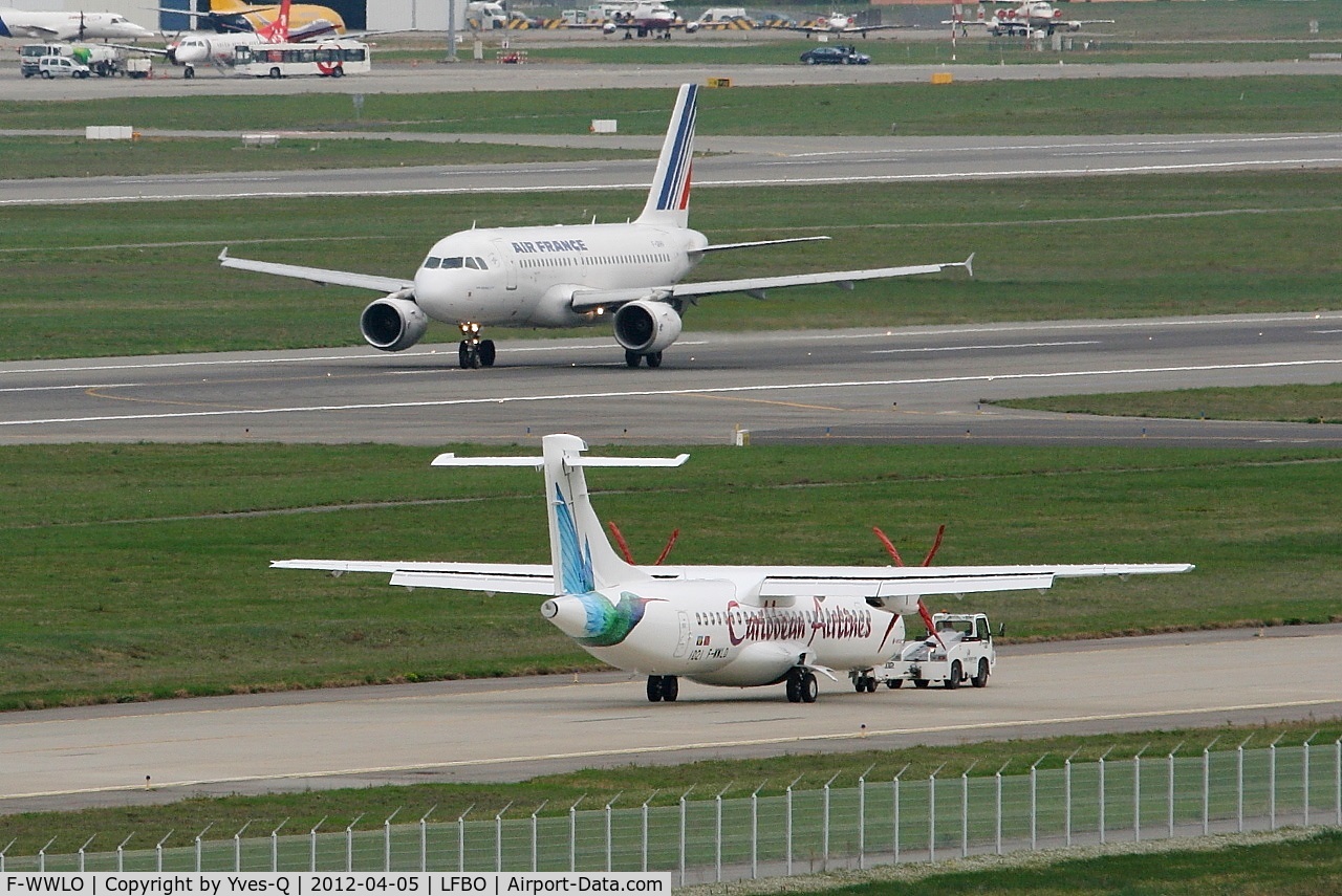 F-WWLO, 2012 ATR 72-600 (72-212A) C/N 1021, ATR 72-600, Taxiing, Toulouse Blagnac Airport (LFBO-TLS)