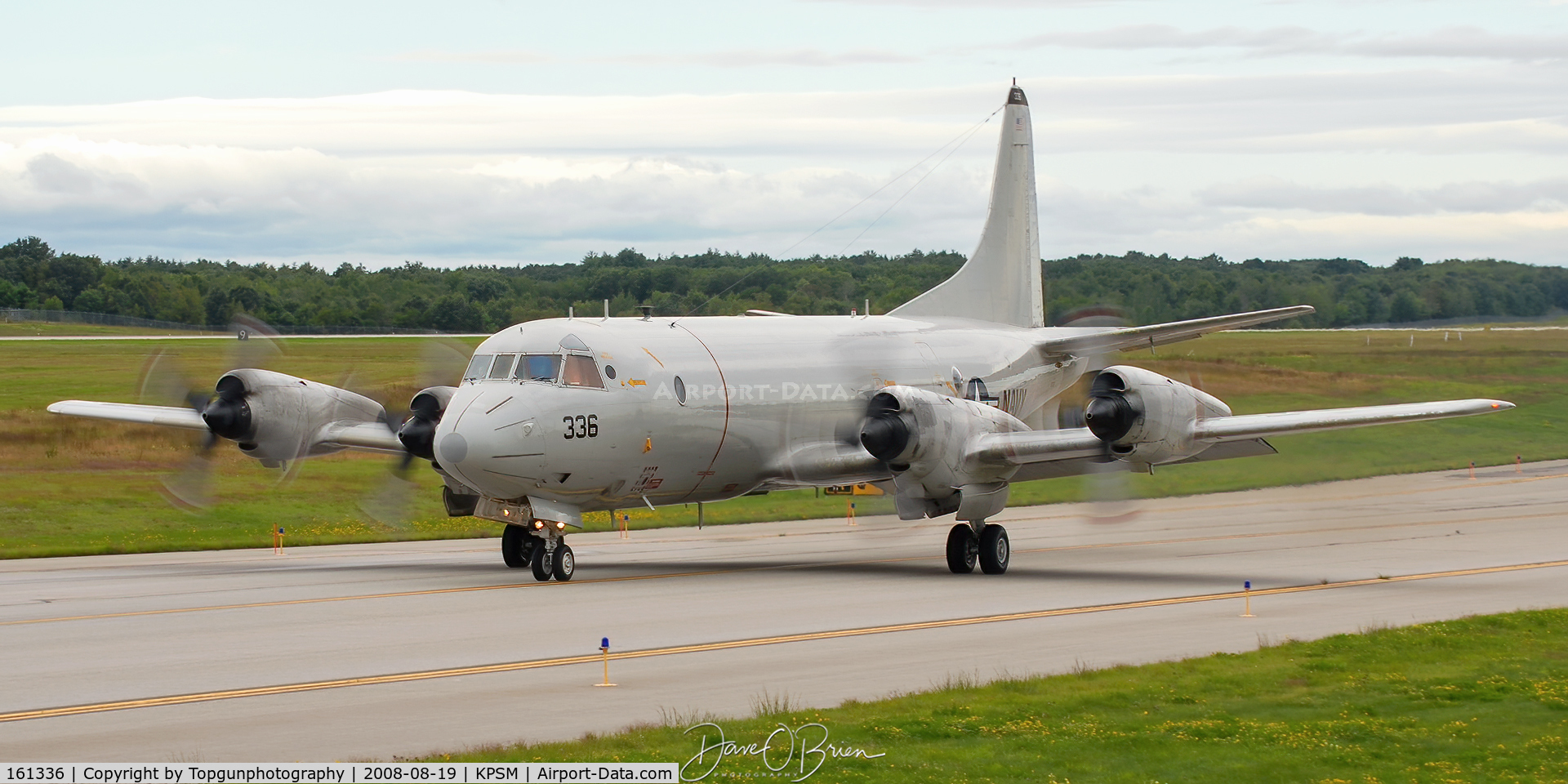 161336, Lockheed P-3C Orion C/N 285A-5735, taxiing back to RW34