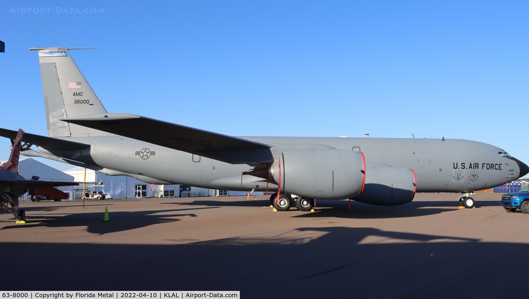 63-8000, 1963 Boeing KC-135R Stratotanker C/N 18617, Sun N Fun 2022