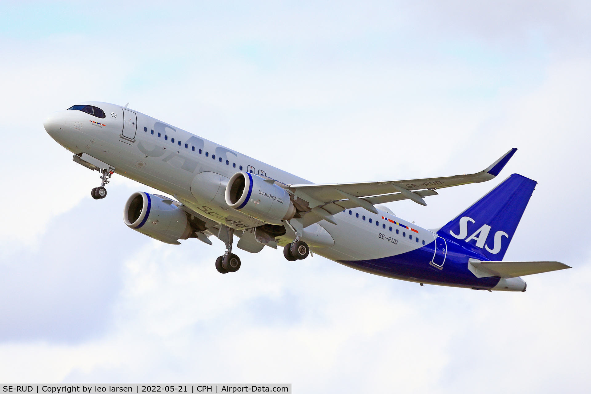 SE-RUD, 2021 Airbus A320-251N C/N 10145, Copenhagen 21-5.2022