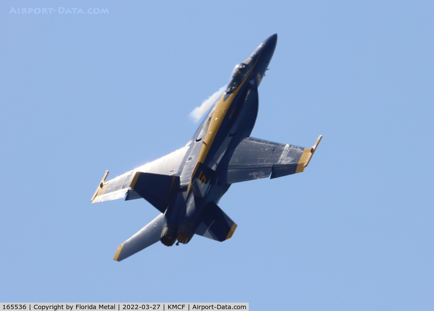 165536, Boeing F/A-18E Super Hornet C/N 1471/E009, Blue Angels