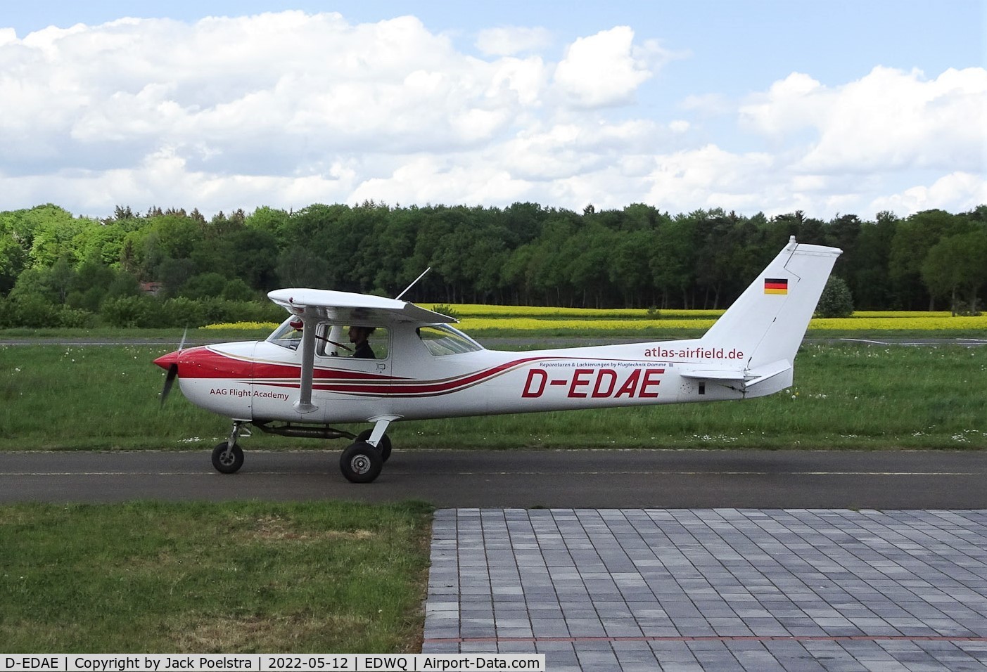 D-EDAE, Reims F150L C/N F15000908, At Ganderkesee  Germany