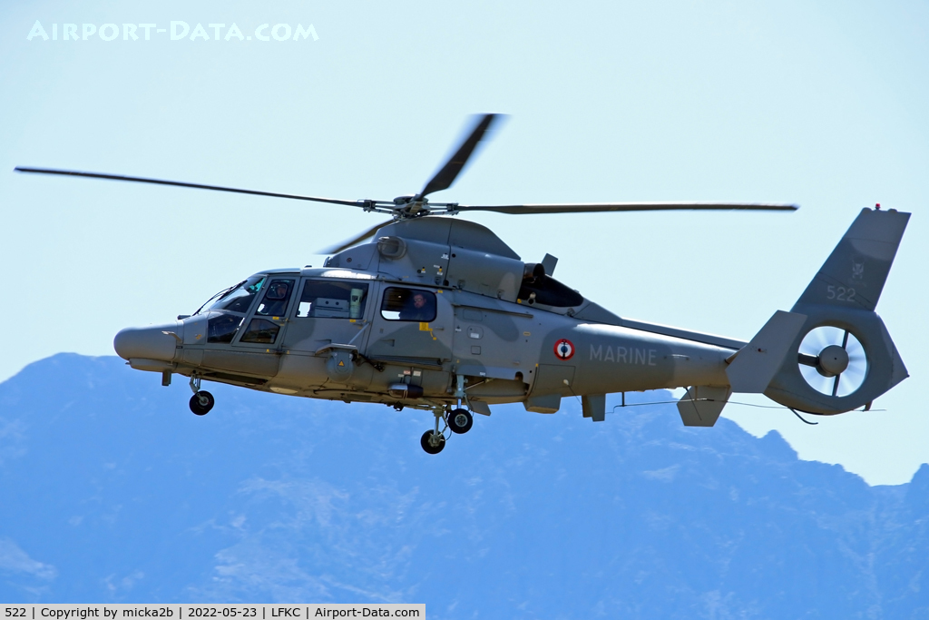 522, Eurocopter AS-565SA Panther C/N 6522, Landing
