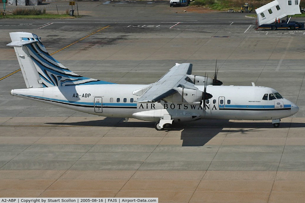 A2-ABP, 1996 ATR 42-500 C/N 512, Air Botswana