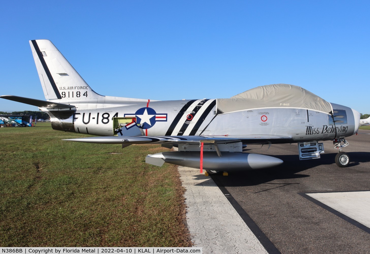 N386BB, 1954 Canadair CL-13 Sabre 5 C/N 1104, F-86 Sabre