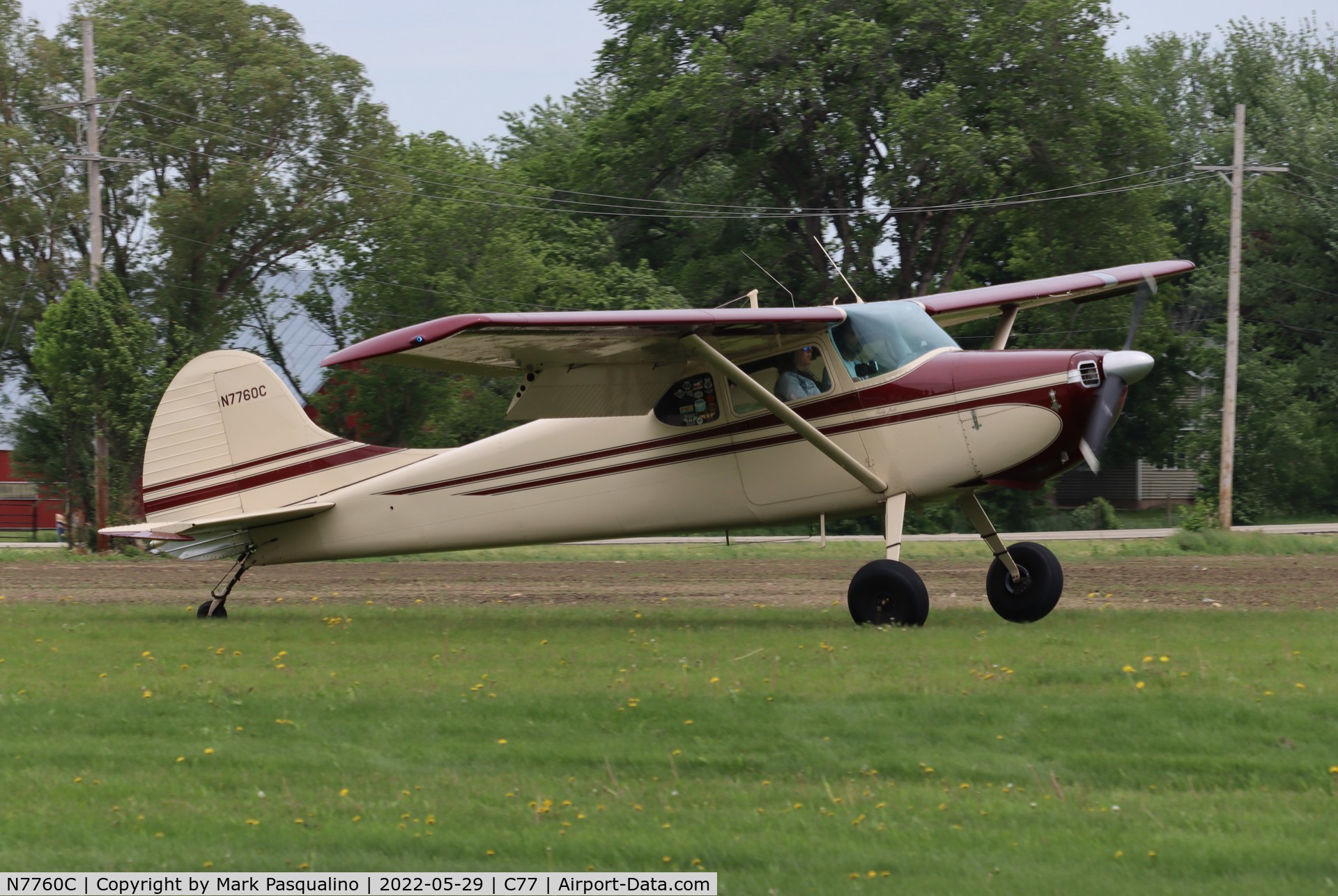 N7760C, Cessna 170B C/N 20520, Cessna 170B