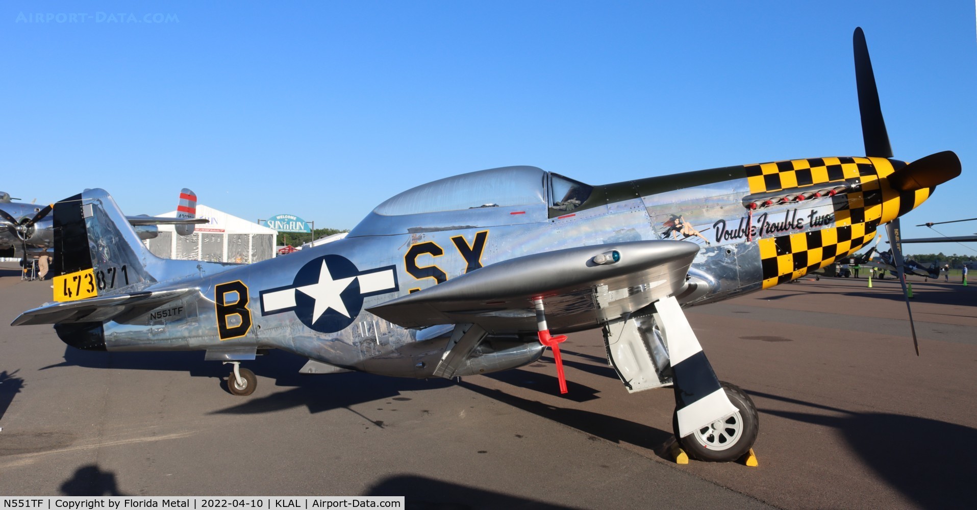 N551TF, 1944 North American TF-51D Mustang C/N 122-31199, Double Trouble II