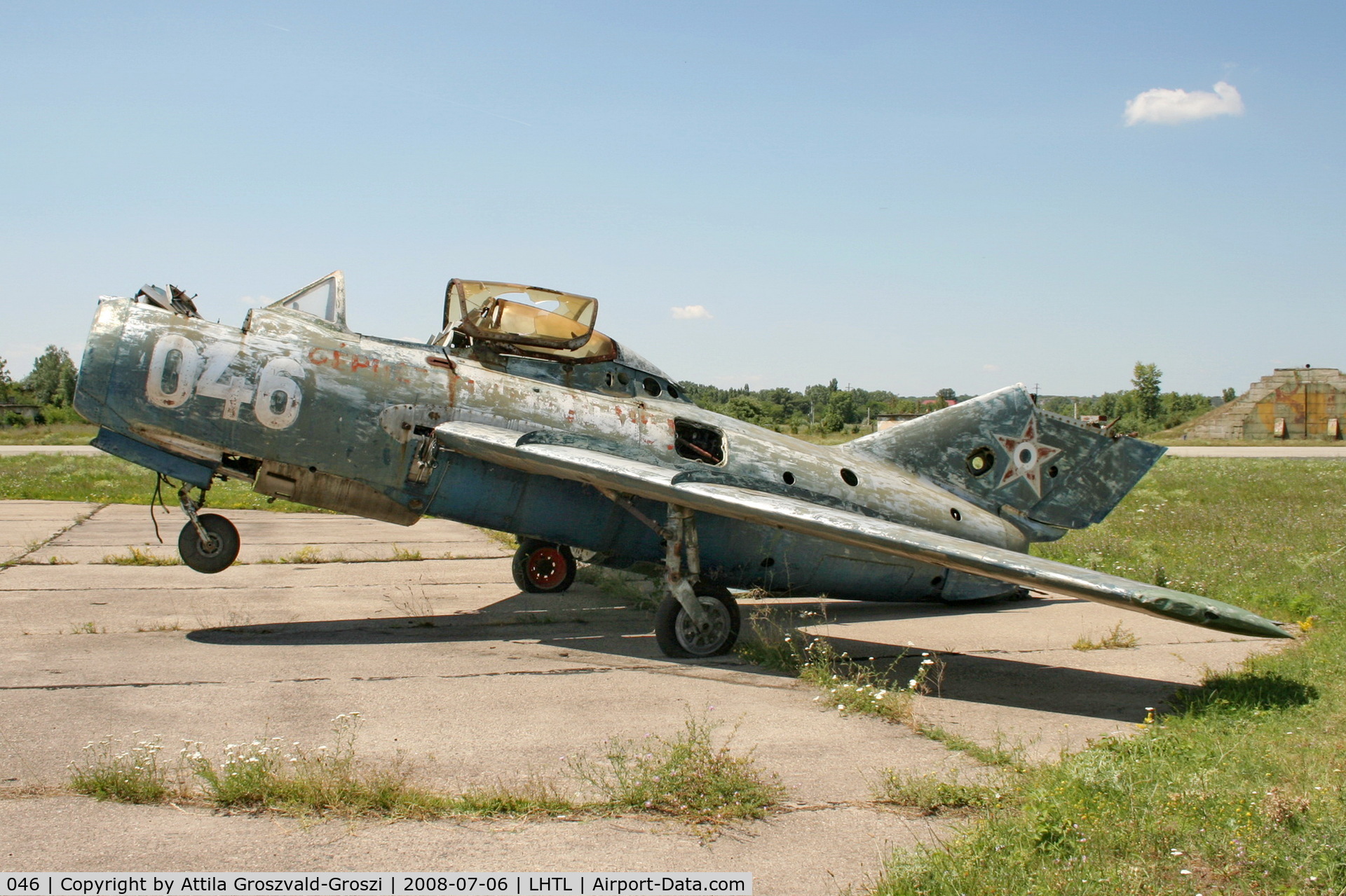 046, Mikoyan-Gurevich MiG-15UTI C/N 1A07046, LHTL - Tököl Airport, Hungary