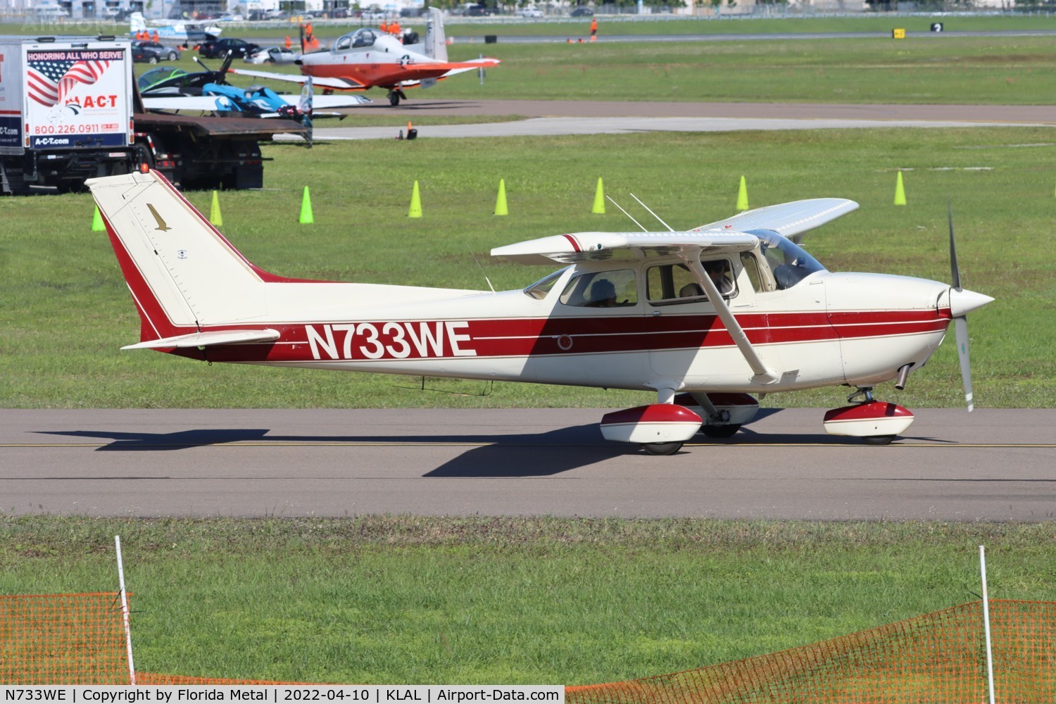 N733WE, 1977 Cessna 172N C/N 17268600, Sun N Fun 2022