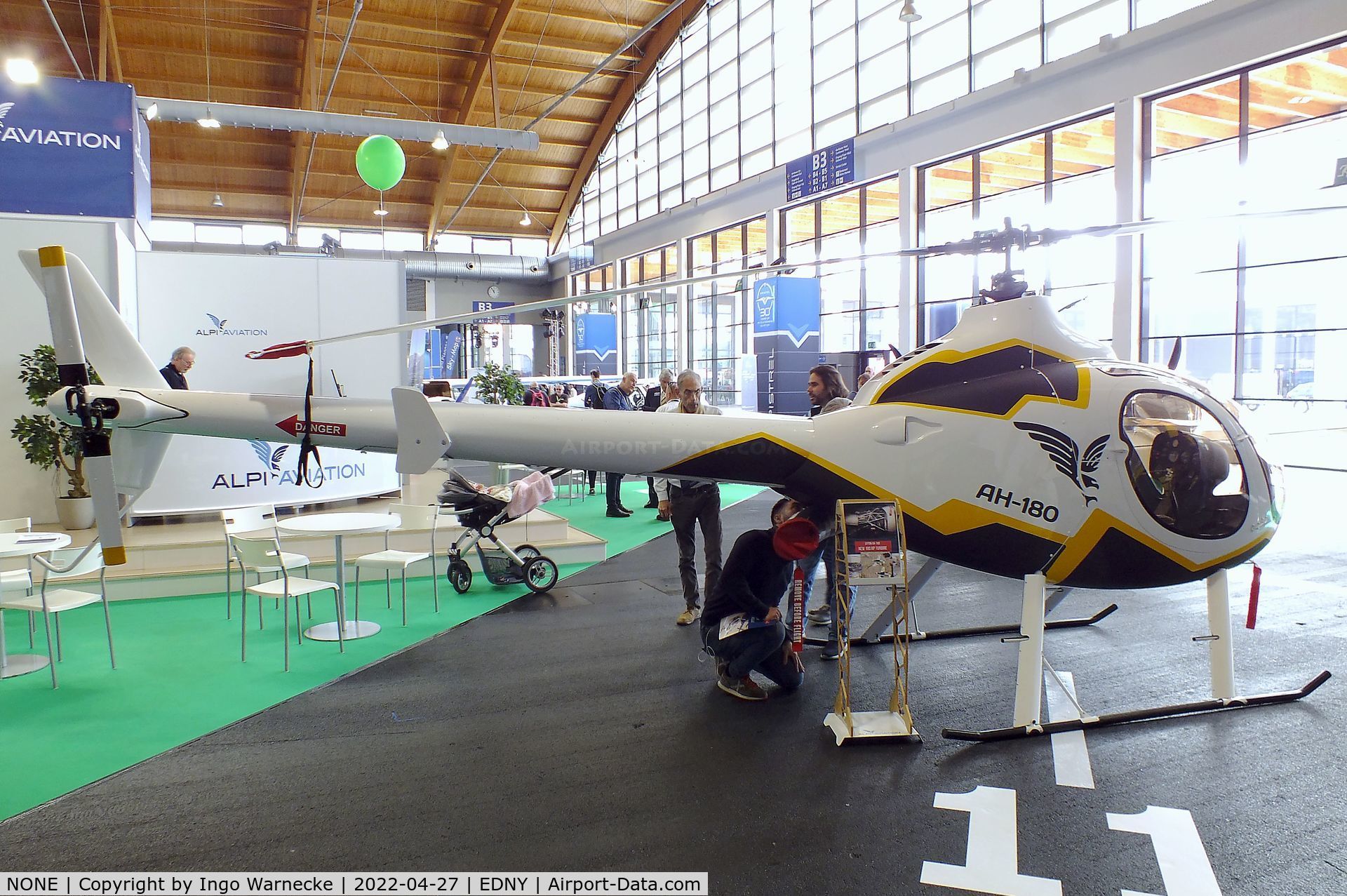 NONE, 2022 Alpi Aviation Syton AH180 C/N None, Alpi Aviation Syton AH180 prototype at the AERO 2022, Friedrichshafen