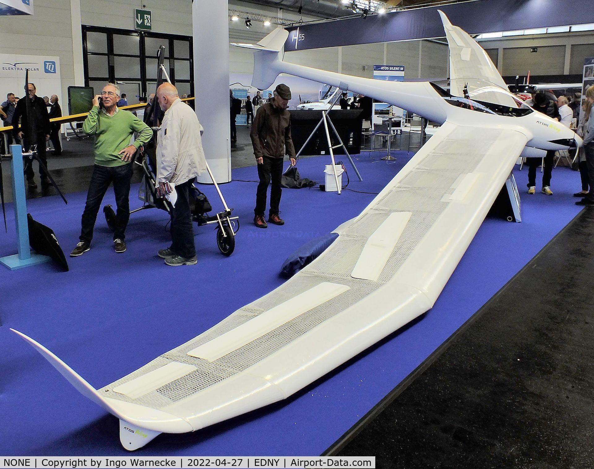 NONE, A-I-R ATOS Wing C/N not found_none, A-I-R ATOS Wing with electric motor at the AERO 2022, Friedrichshafen