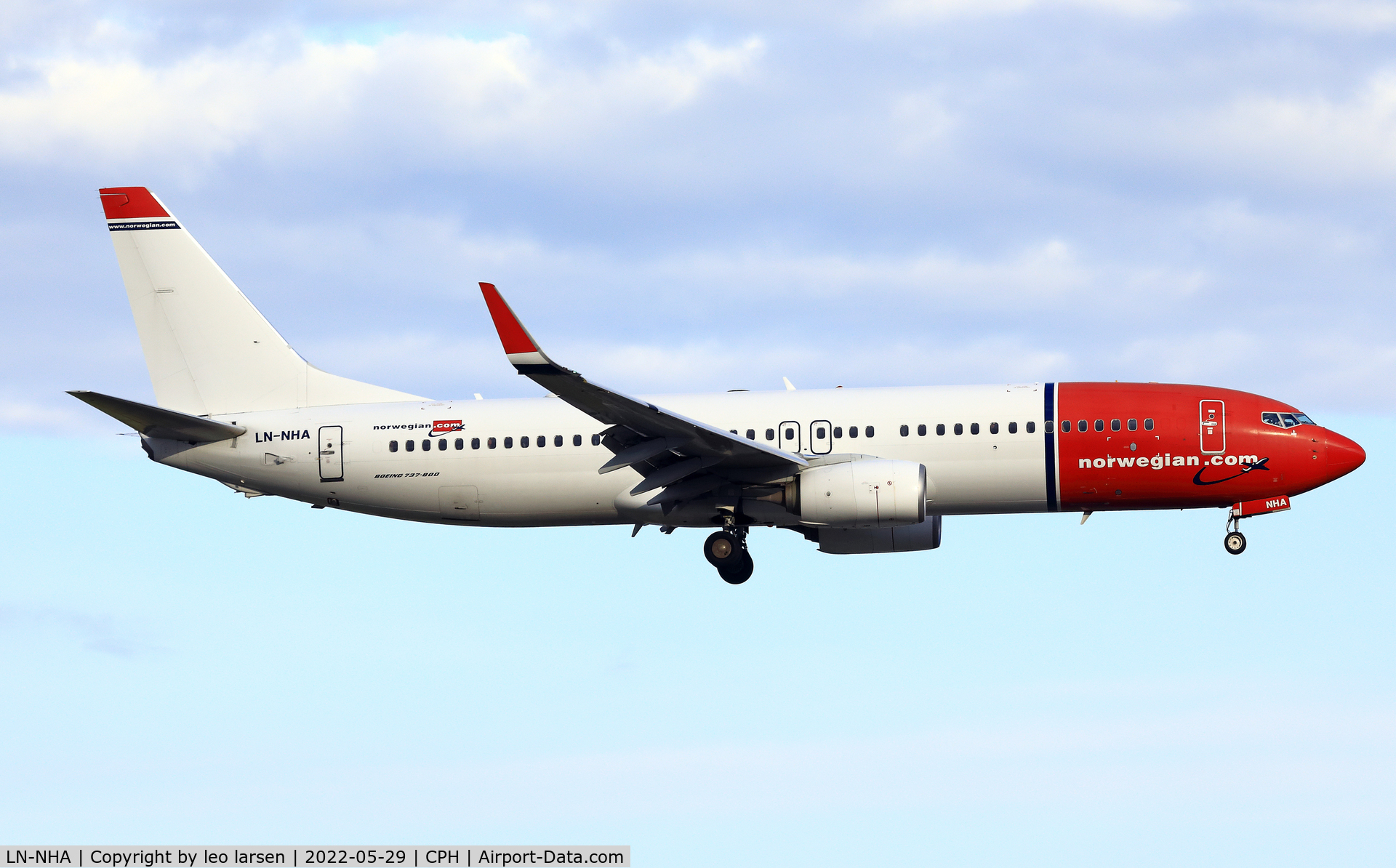 LN-NHA, 2014 Boeing 737-8JP C/N 41129, Copenhagen 29.5.2022