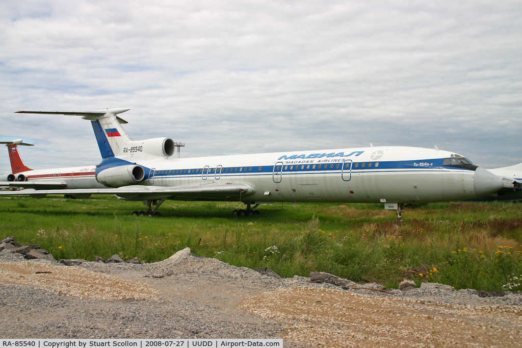 RA-85540, 1982 Tupolev Tu-154B-2 C/N 82A540, Mavial