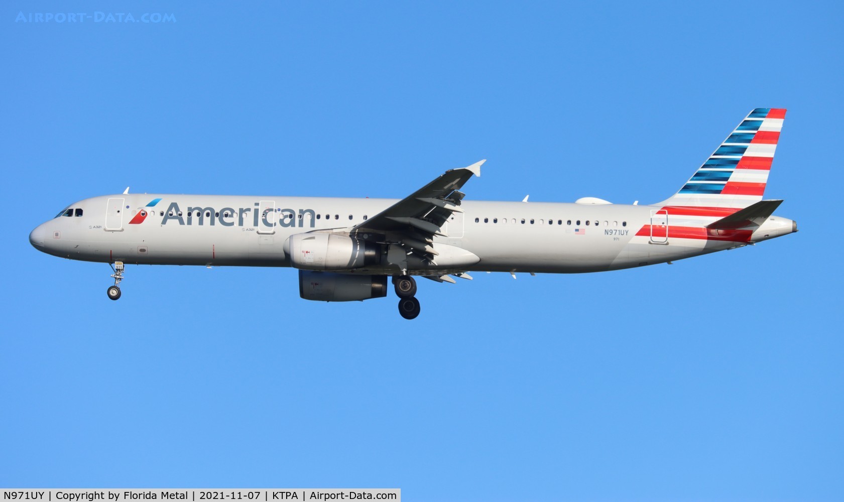 N971UY, 2014 Airbus A321-231 C/N 6249, TPA 2021